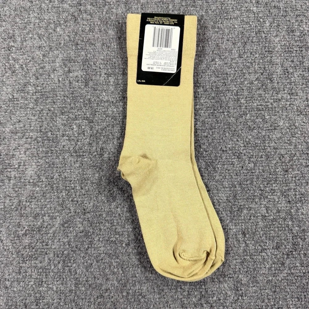 Vintage Lauren Ralph Lauren Socks Womens Silk Blend 90s NOS NEW